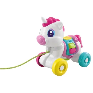Baby Clementoni Baby Unicornio de Arrastre