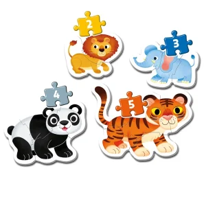 CLEMENTONI MI PRIMER ROMPECABEZAS, ANIMALES SELVA