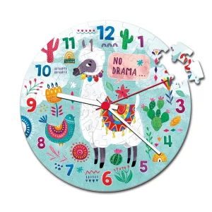 ROMPECABEZAS RELOJ X 96 PZAS LLAMA