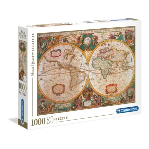 CLEMENTONI ROMPECABEZAS X 1000 PZAS, MAPA...