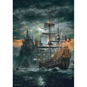 ROMPECABEZAS X 1500 PIEZAS, BARCO PIRATA