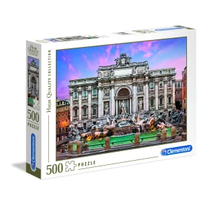 CLEMENTONI ROMPECABEZAS X 500 PIEZAS FONTANA DE TREVI