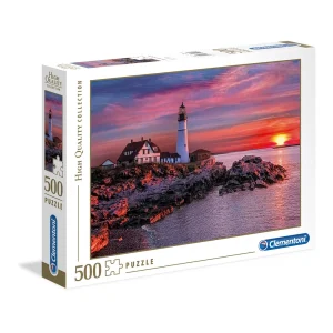 CLEMENTONI ROMPECABEZAS X 500 PIEZAS FARO DE PORTLAND