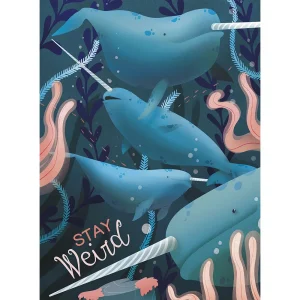 ROMPECABEZAS X 500 PIEZAS, NARWHAL-ANIMALES FANTASTICOS