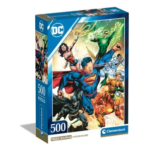 CLEMENTONI ROMPECABEZAS 500 PZAS. DC COMICS-LA...