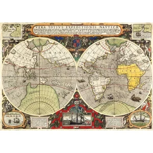 CLEMENTONI ROMPECABEZAS X 6000 PIEZAS, MAPA...