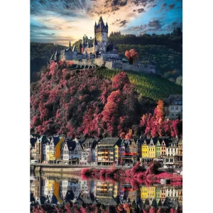 ROMPECABEZAS X 1000 PIEZAS,HQC CASTILLO COCHEM
