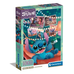 CLEMENTONI ROMPECABEZAS 1000 PZAS. DISNEY STITCH
