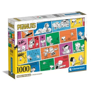 CLEMENTONI ROMPECABEZAS 1000 PZAS PEANUTS SNOOPY...