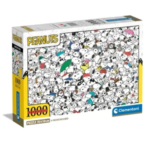 CLEMENTONI ROMPECABEZAS 1000 PZAS. PEANUTS SNOOPY...
