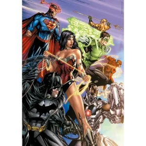 CLEMENTONI ROMPECABEZAS 1000 PZAS. DC COMICS....