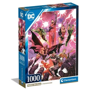 CLEMENTONI ROMPECABEZAS 1000 PZAS. DC COMICS...