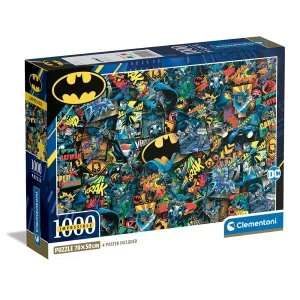 CLEMENTONI ROMPECABEZAS 1000 PZAS. DC COMICS...