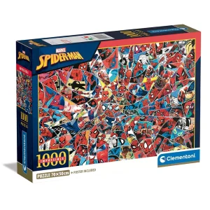 CLEMENTONI ROMPECABEZAS 1000 PZAS.SPIDERMAN