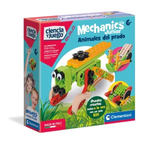JUEGO MECÁNICA JUNIOR, ANIMALES DEL PRADO.
