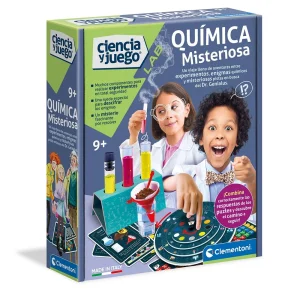 JUEGO DE CIENCIA , QUÍMICA MISTERIOSA.