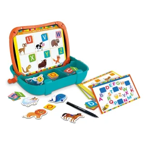 Clementoni Juego Educativo Maletín Magnético Alfabeto...