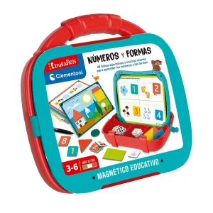 Clementoni Juego Educativo Maletín Magnético Números...