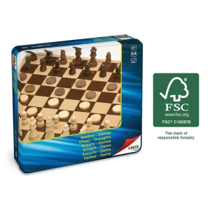Cayro Ajedrez-Damas de Madera FSC en...