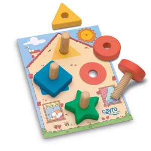 Cayro Juego Didáctico Tornillos y Tuercas