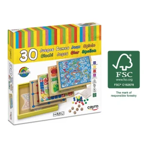 Cayro 30 Juegos de Madera FSC