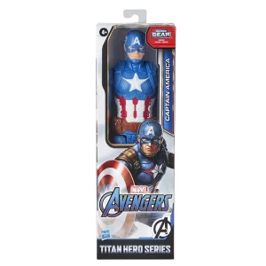 Figura Acción Marvel Titan Series Capitán América 30 Cm
