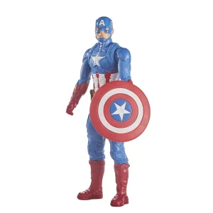 Figura Acción Marvel Titan Series Capitán América 30 Cm