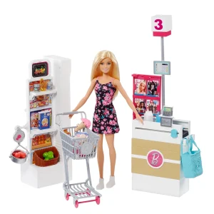 Barbie Set de Juego Supermercado con...