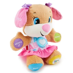 Fisher-Price Ríe y Aprende Juguete para Bebés Hermanita Aprende Conmigo