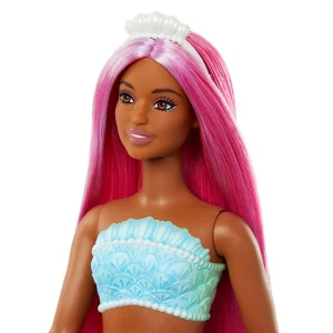 Barbie Fantasía Muñeca Sirenas con Cabello...