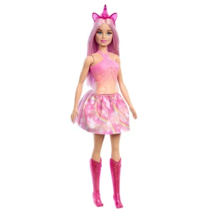 Barbie Fantasía Muñeca Unicornio Falda de...