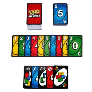 UNO Juego de Cartas No Mercy...