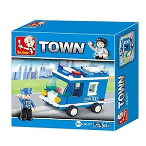 SLUBAN SET CARRO POLICIA X 64...