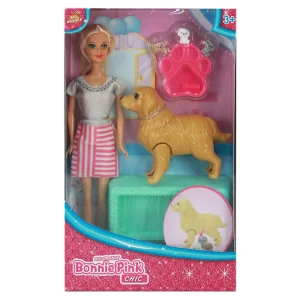 MUÑECA FASHION 11.5″ CON MASCOTA Y...
