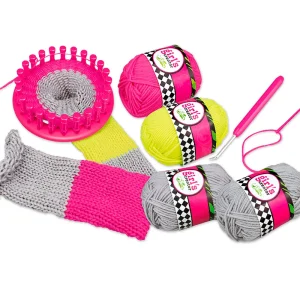 SET PARA TEJER BUFANDAS